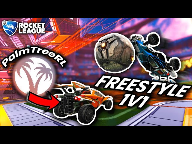 So I Challenged A Rocket League Tiktoker To A Freestyle 1v1..