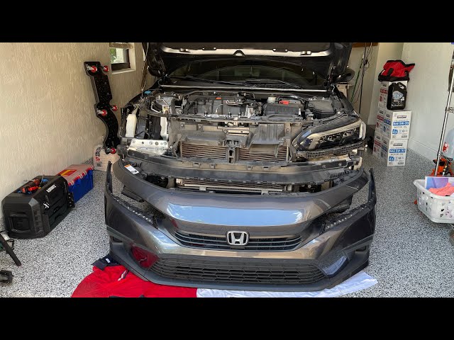 2022+ 11th gen Honda civic bumper and headlight removal guide how to video