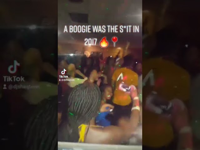 A Boogie Was The Sh*T In 2017 🙌🚀🎧 #aboogiewitdahoodie #timeless #dj #djshaqtown