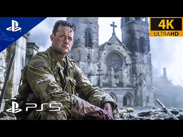 Saving Private Ryan | LOOKS ABSOLUTELY TERRIFYING | Ultra Realistic Graphics Gameplay [4K 60FPS HDR]