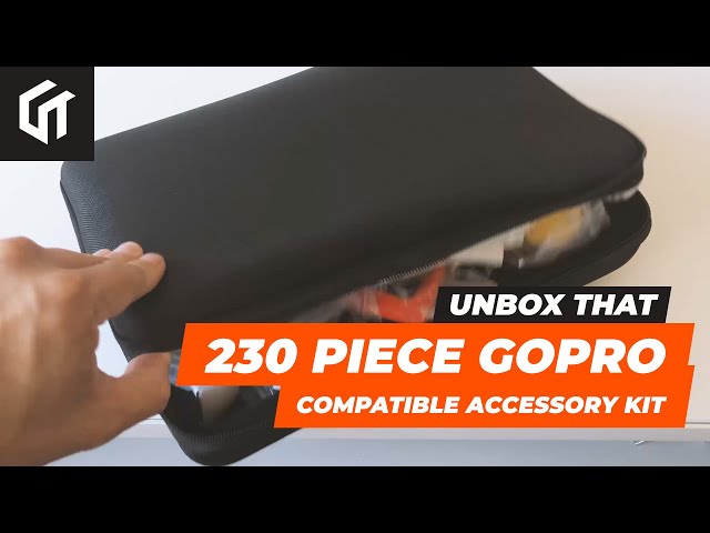 Unbox That 230 Piece GoPro Compatible Accessory Kit
