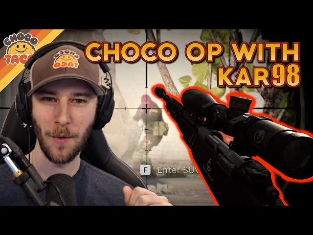 chocoTaco's Getting OP with the Kar98 - COD Warzone Solos Gameplay