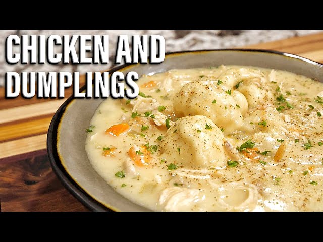 Chicken and Dumplings: The Best Comfort Food Ever!
