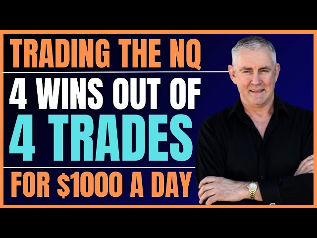 4 wins out of 4 trades for a $1000 day.  (Trading the NQ)