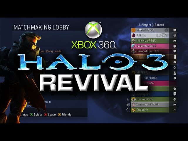 Halo Matchmaking is BACK!!! And I couldn't be Happier (Halo 3 on Xbox 360)