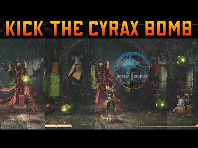 CYRAX BOMB DESTROY BRICKS - Survive Challenge Flesh Pits Season 6 Invasions | Mortal Kombat 1