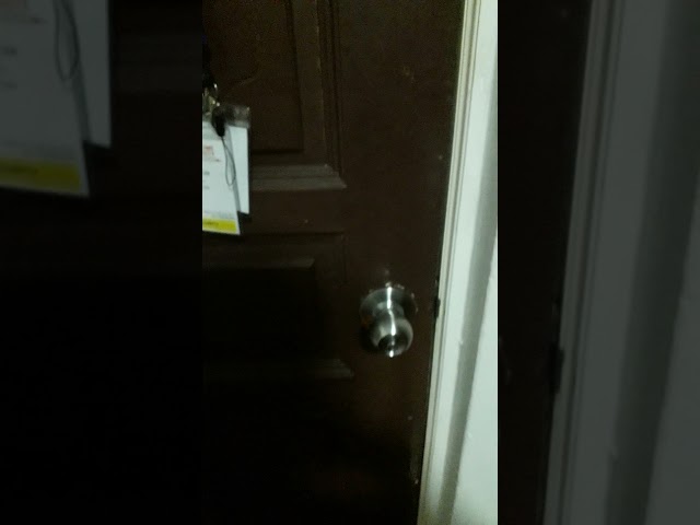 breaking the door horror movie Style