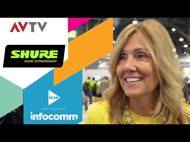 Shure’s Chief Executive Officer, Chris Schyvinck, talks about Shure at InfoComm 2024.