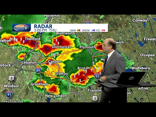 Video: Breaking down severe thunderstorm warning in central NH