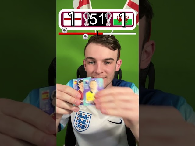 WORLD CUP STICKERS PREDICT ENGLAND VS WALES?! 🔮
