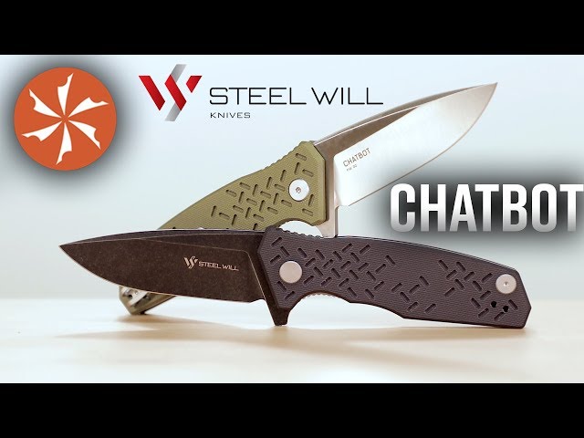 Steel Will Chatbot EDC Folding Knife Available Now at KnifeCenter.com