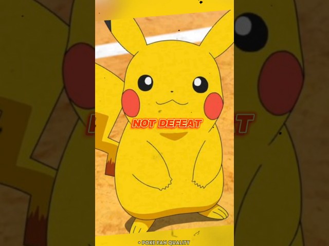 This Pokemon Can Easily Ash's Pikachu #pokemon