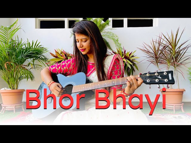 Bhor Bhayi Din Chad Gaya | Ambe Maa Aarti | Ft. Poonam Mote | Devotional/ Guitar Cover