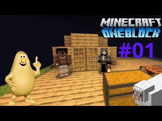 Wielki początek na małym bloku | Minecraft One Block #1