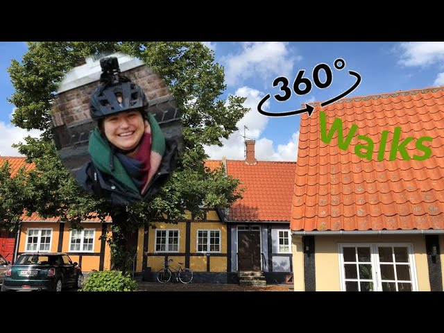360 video walking tours I Nexø Town II I Bornholm Denmark