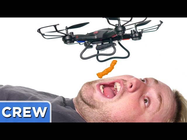 Drone Cheeto Eating Challenge