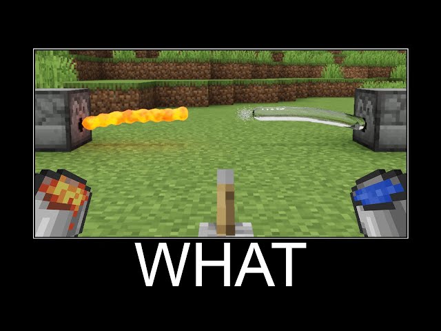Minecraft realistic wait what meme, Lava, Water, Slime #798