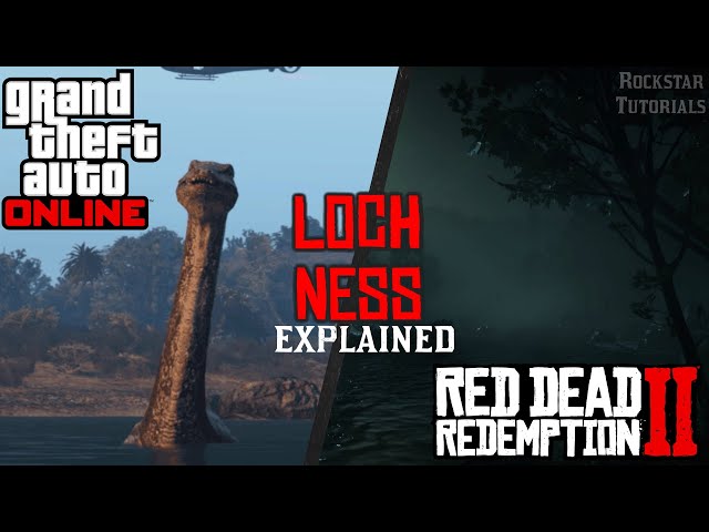 GTA Online: Loch Ness / Nessie Explained (Red Dead Redemption 2 Rivermonster)
