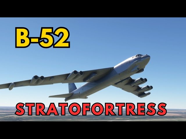 FULL VIDEO: B-52 Stratofortess (Long-Range Subsonic, Jet-Powered Strategic Bomber) #aviation #avgeek