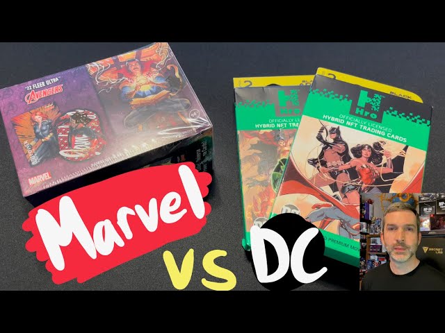 Marvel vs DC Retail Trading Cards, which is the better value? Fleer Ultra Avengers and Hro Chapter 2