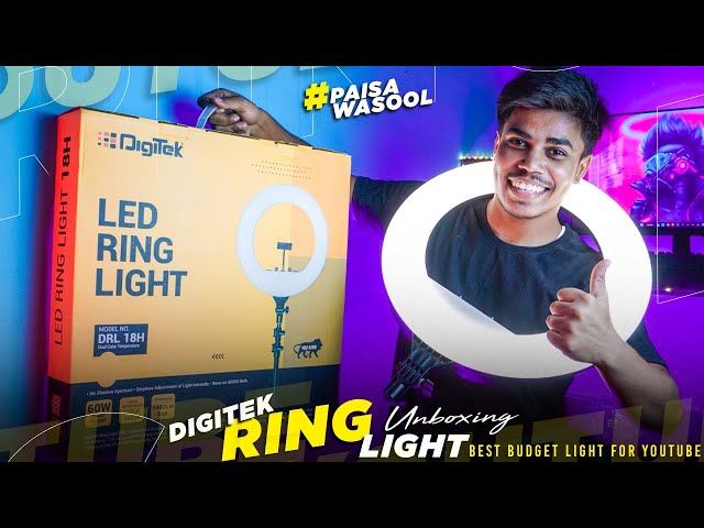 Best Budget Light in 2024 🔥Why Digitek Ring Light in 2024