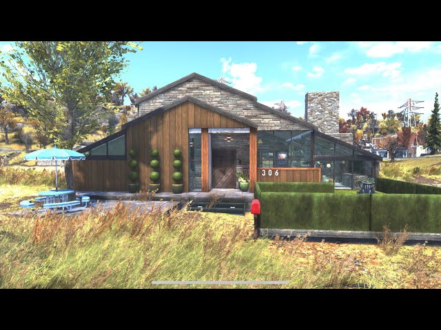 Fallout 76 : Cosy mid century modern home with beach access