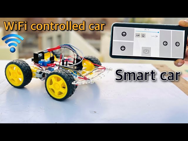 How to make a WIFI control car | WIFI control car with Nodemcu || WiFi controlled car