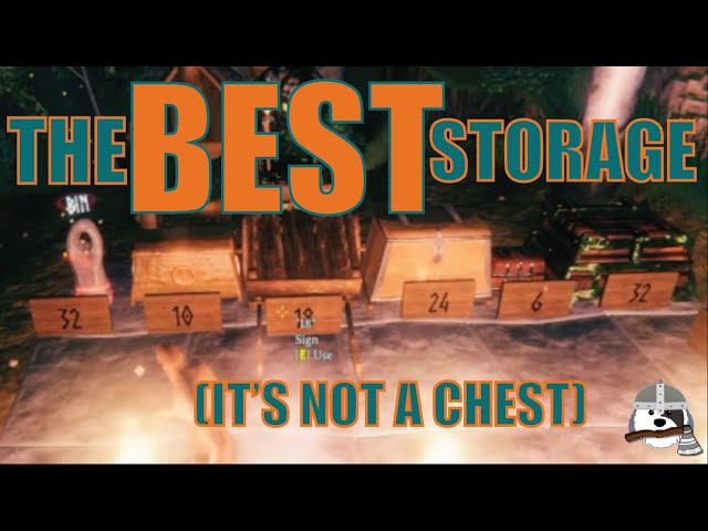 Best Storage in Valheim - (It's Death Boxes!)