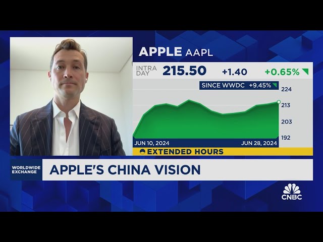 Harburg: China will not save Apple