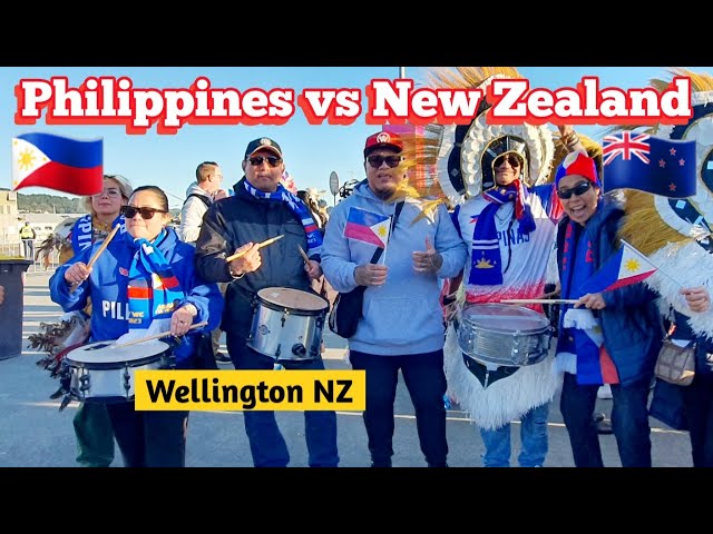 Philippines vs New Zealand #philippines #newzealand #wellington #mabuhay #labanfilipinas #pinoy