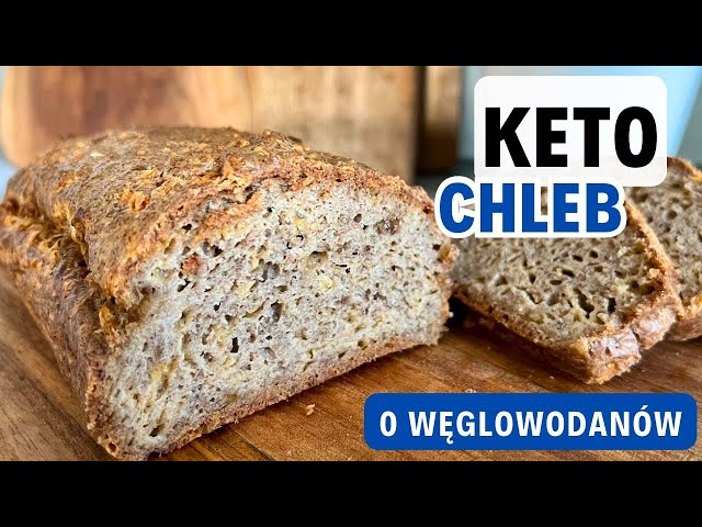 Odkryj przepis na KETO chleb, który zachowuje świeżość przez kilka dni | Bez mąki i węglowodanów