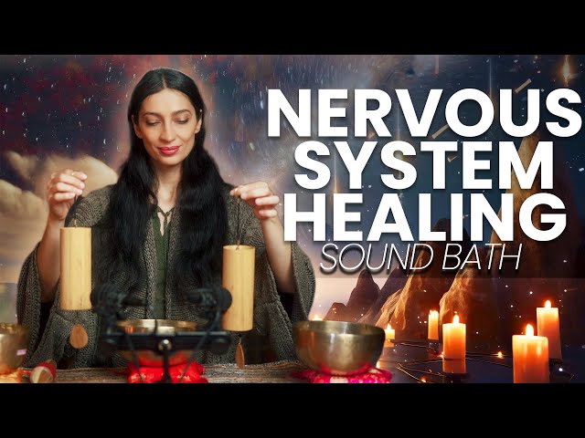 Parasympathetic Nervous System Healing Frequency Music - Sound Bath Meditation