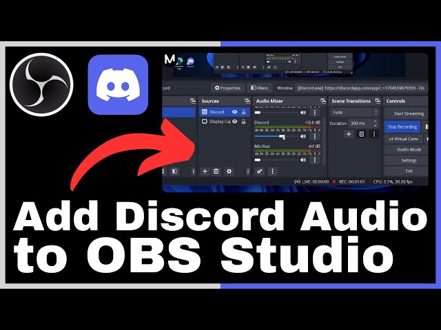 How to Add Discord Audio to OBS Studio