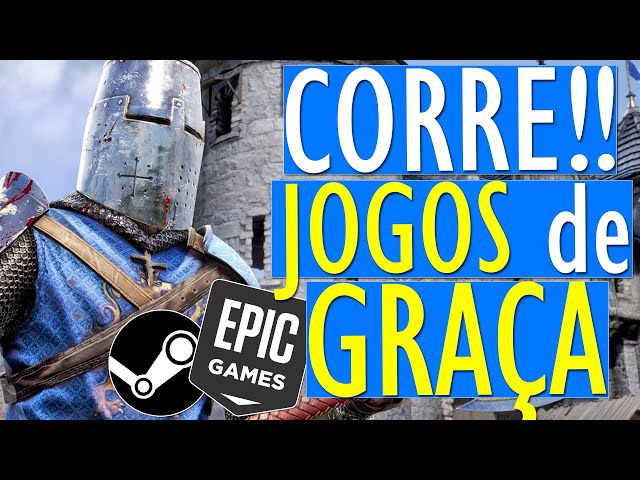 CORRAM!! EPIC GAMES MALUCA KKKK! NOVO JOGO GRÁTIS MISTERIOSO PARA RESGATE e JOGO GRÁTIS STEAM! (PC)