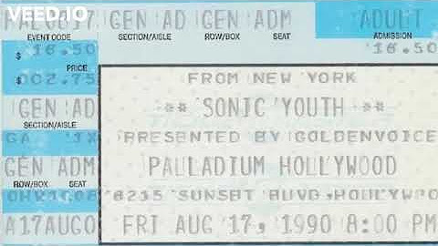 Nirvana - Hollywood Palladium 17 Aug 1990