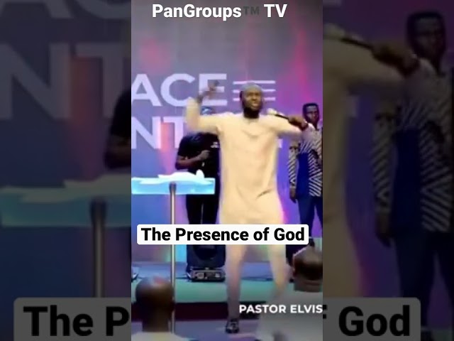 Rev. Elvis Agyemang shows us what happens when the Presence of God comes upon a man. #Shorts.
