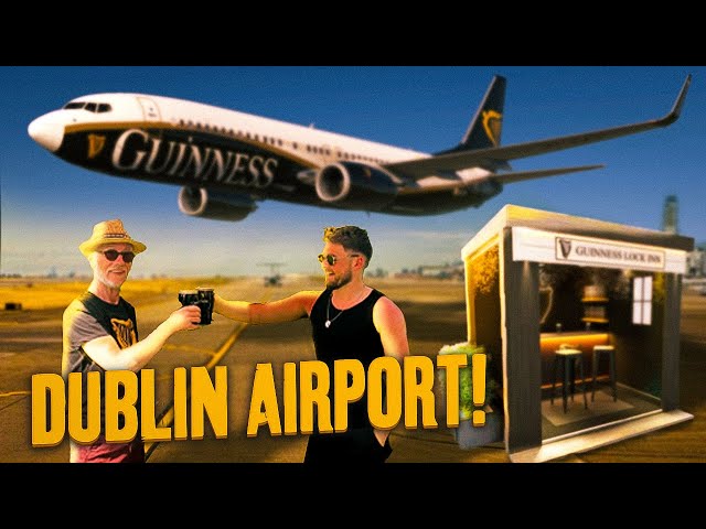 Official GUINNESS BAR Review at DUBLIN AIRPORT!