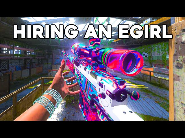 I Hired an EGIRL to be my COD Girlfriend for a Day…