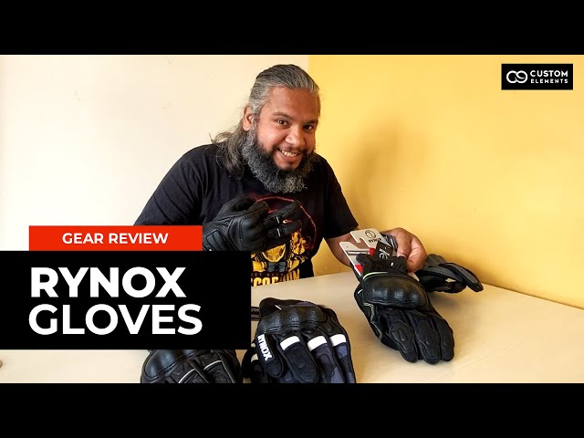 Rynox Gloves - Air GT, Tornado Pro 3, Urban X & Storm Evo 2  #customelements #rynox