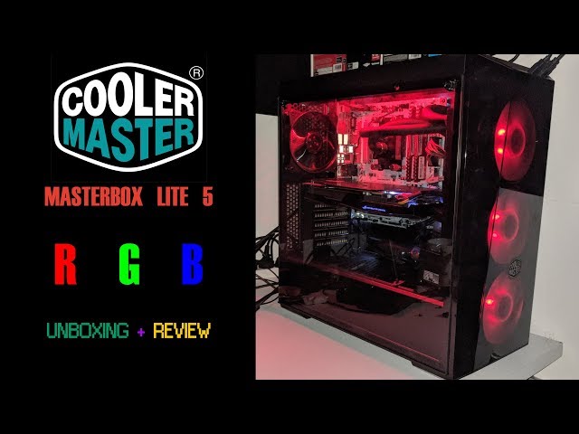 Cooler Master Masterbox Lite 5 RGB Review and Build