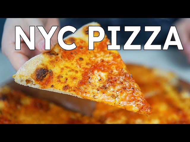 Perfect Homemade new York Pizza
