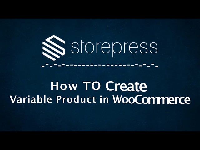 How to Create WooCommerce Variable Product (Globally)