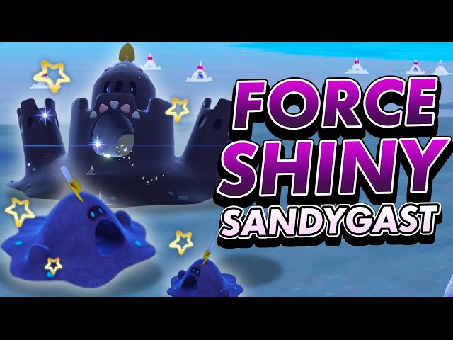 How to get SHINY Sandygast/Palosand EASY in Pokemon Scarlet and Violet