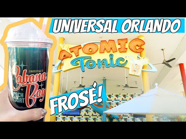 Atomic Tonic Frosé at Universal Orlando Cabana Bay!