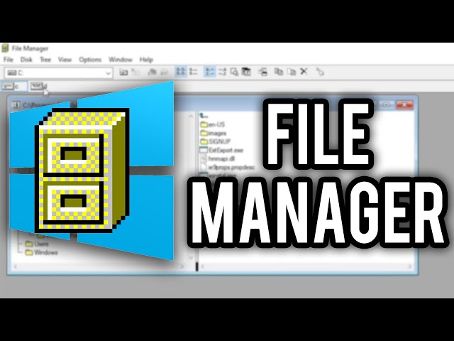 Microsoft Made the Windows 3.1 File Manager for Windows 10! (WinFile Demo)