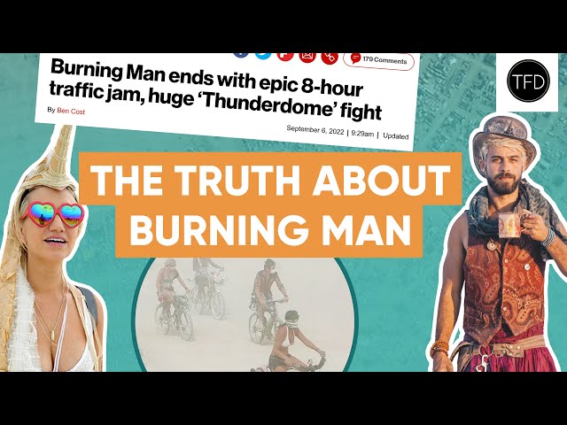 Burning Man & The Wealthy Hobby Of Cosplaying Poverty