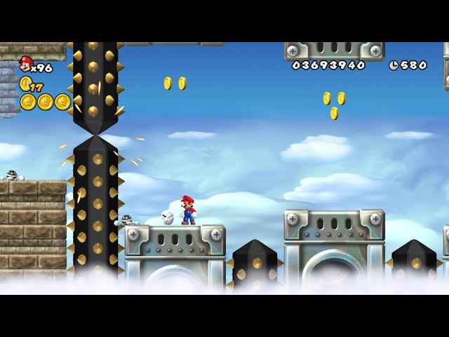 New Super Mario Bros Wii World 7 (100%) Reboot