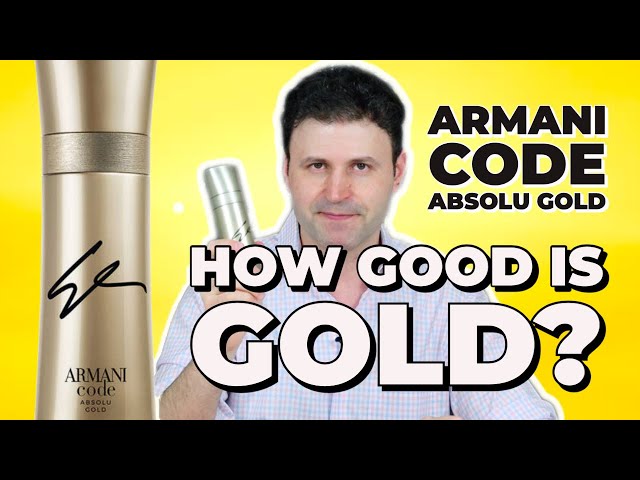 Armani Code Absolu GOLD Signature fragrance REVIEW | MAX FORTI