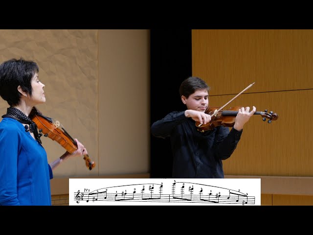 Violin Techniques / Three - Octave Arpeggios from D