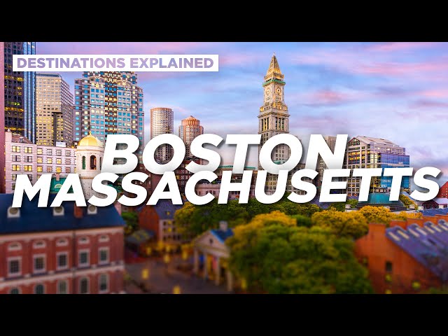 Boston Massachusetts: Cool Things To Do // Destinations Explained